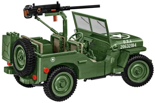 COBI Klemmbausteine Auto Willys MB Jeep - 1207 Teile