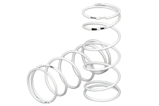 Traxxas Tuning GTR Dämpferfeder L in Weiß (0,767 Rate) 2Stück für Ford, Rustler, Slash und Stampede 1/10