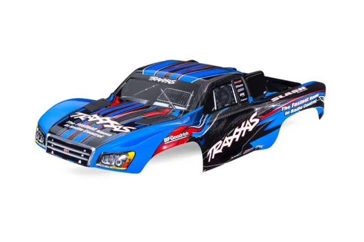 Traxxas Tuning Karosserie blau Clipless für Slash 4x4 VXL 1/10