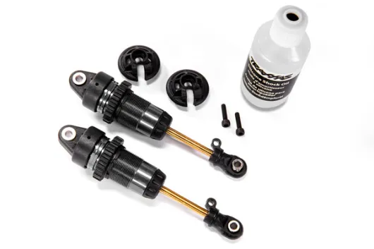 Traxxas Tuning GTR Dämpfer L gehärtet mit Teflon und Tin beschichtet 2Stück für Ford, Rustler, Slash und Stampede 1/10