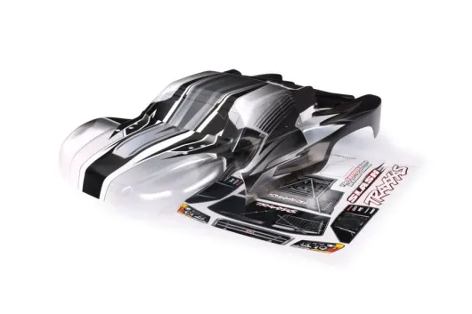 Traxxas Tuning Karosserie ProGraphix mit Aufkleber (benötigt Hintergrundlackierung) für Slash 1/10