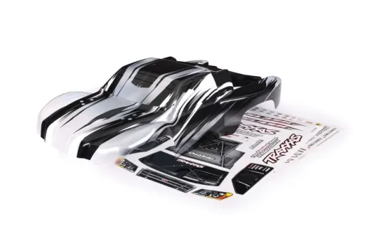 Traxxas Tuning Karosserie ProGraphix mit Aufkleber (benötigt Hintergrundlackierung) für Slash 1/10