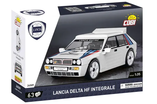 COBI Klemmbausteine Auto 1987 Lancia Delta Integrale - 63 Teile