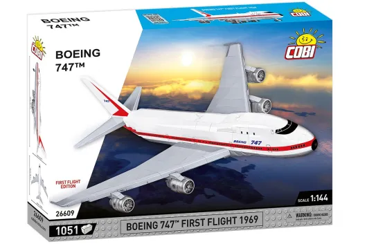 COBI Klemmbausteine Flugzeug Boeing 747 Erstflug 1969 - 1051 Teile