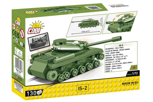 COBI Klemmbausteine Panzer IS 2 - 130 Teile