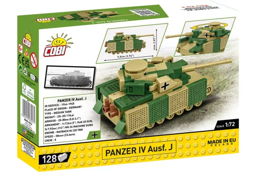 COBI Klemmbausteine Panzer IV - 128 Teile