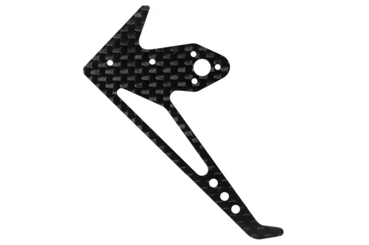 L-MA Precision Tuning CFK Seitenleitwerk 1,2mm für OMPHobby M2 Expore, M2 V2 und M2 EVO