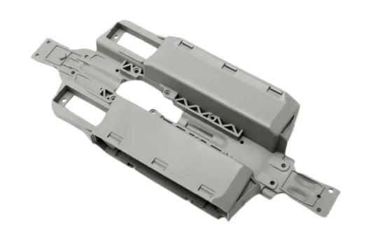 Traxxas Ersatzteile Chassis in grau für E-Revo und Slash 1/16