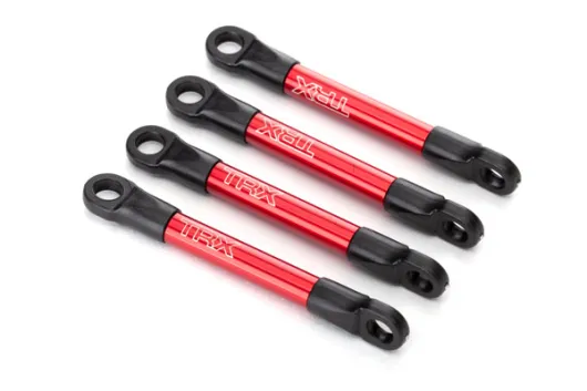 Traxxas Tuning Aluminium Schubstangen 6061-T6 in Rot 4Stück für Slash 1/16