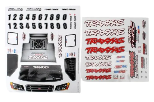 Traxxas Aufkleberbogen für Slash 1/16