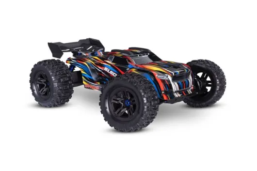 TRAXXAS SLEDGE 4x4 belted blau 1/8 Monster-Truck RTR Brushless, ohne Akku und Lader