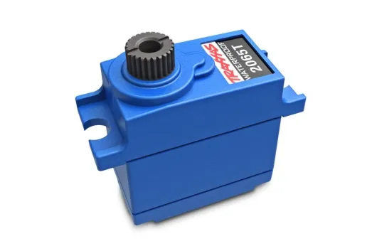 Traxxas Ersatzteile Micro-Servo mit Maingear aus Metall, wasserdicht für TRX-4 1/10 und TRX-4M 1/18