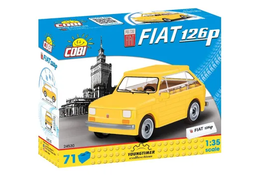 COBI Klemmbausteine Auto Polski Fiat 126P - 71 Teile