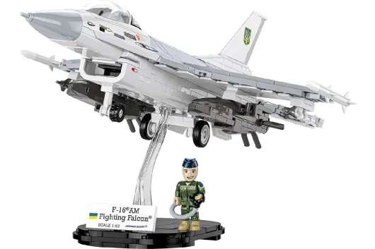 COBI Klemmbausteine Flugzeuge F-16AM Fighting Falcon UA - 500 Teile