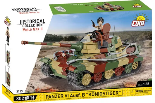 COBI Klemmbausteine Panzer VI Königstiger - 802 Teile