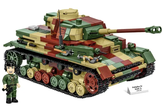 COBI Klemmbausteine Panzer IV Ausf. G - 1107 Teile