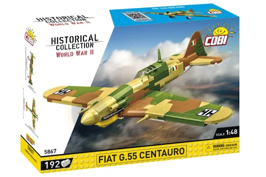 COBI Klemmbausteine Flugzeuge Fiat G55 Centaurio - 192 Teile