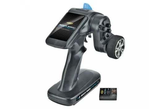 Carson Fernsteuerung/Sender 2K Reflex Wheel PRO 3 2,4GHz mit Carson Empfänger Reflex Wheel Pro 3/X1 2,4GHz