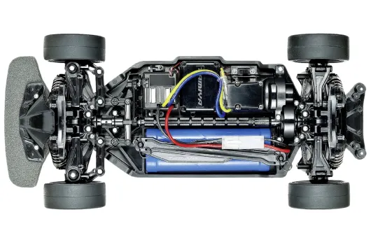 Tamiya RC Auto Toyota Yaris Rally 1 Hybrid TT-02 Bausatzmodell 1/10
