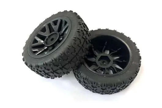 DF Models Tuning Reifen 2Stück vorne für Mini Cito 1/14