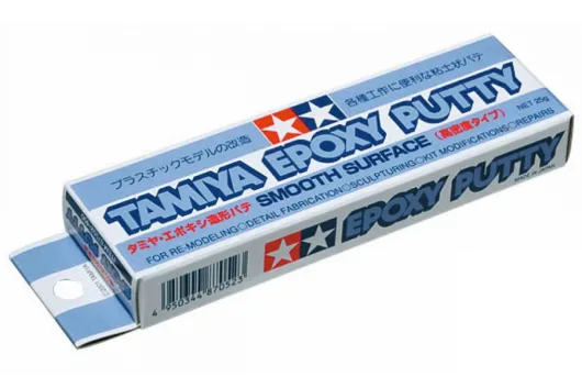 Tamiya Epoxy Putty 2 Komponenten Spachtelmasse Smooth Surface 25g
