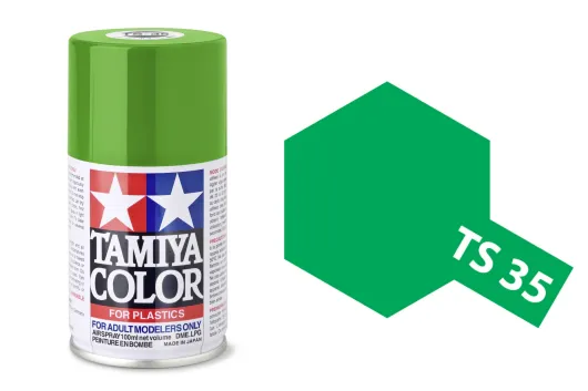 Tamiya Acryl Sprühfarbe TS-35 Parkgrün glänzend 100ml