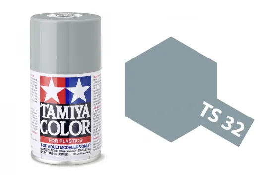 Tamiya Acryl Sprühfarbe TS-32 Nebelgrau matt 100ml