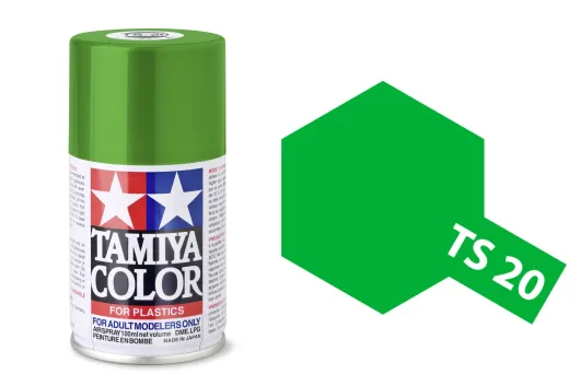 Tamiya Acryl Sprühfarbe TS-20 Metallic Grün glänzend 100ml