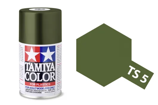 Tamiya Acryl Sprühfarbe TS-5 Braunoliv 1 matt 100ml