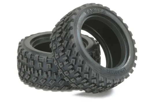 Tamiya RC Ersatzteile für MF01X Rally-Block Reifen 2Stück