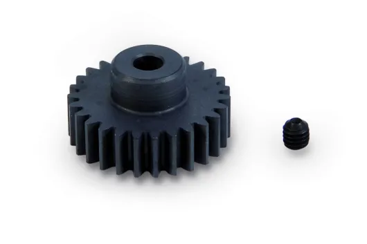 Carson RC Ersatzteile für Tamiya TT02 Motorritzel Stahl gehärtet 27Zähne M0,6 nur für Highspeed Hauptzahnrad 64Zähne 300051356 und 68Zähne 300051423 in Verbindung mit 300054500