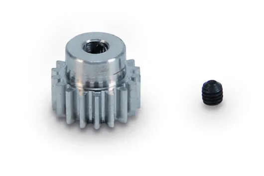 Carson RC Ersatzteile für Tamiya TT02 und MF01X Motorritzel Stahl gehärtet 18Zähne M0,6 für original Hauptzahnrad und für Highspeed Hauptzahnrad 68Zähne 300051423 und 70Zähne 300051215 in Verbindung mit 300054500