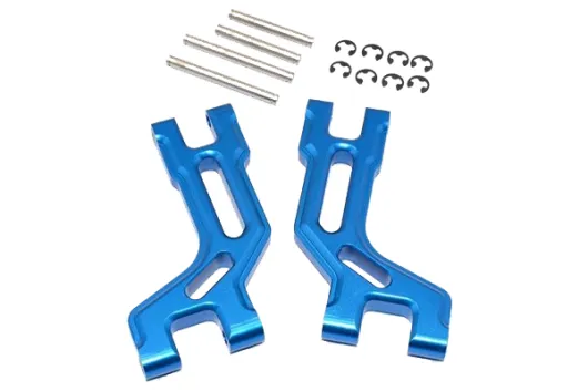 GPM Tuningteile Aluminium Querlenker hinten oben in blau für Tamiya DT03