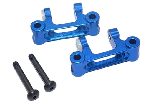 GPM Tuningteile Aluminium C-Hub vorne in blau für Tamiya DT03