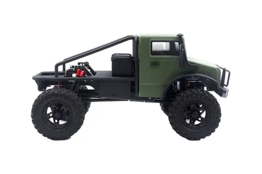 FuriTek RC Crawler CR-18P 2024 T-Hunter in matt grün Brushless 1/18