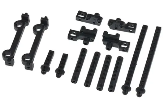 FuriTek Ersatzteile Karosserie- und Stoßstangen Set für FX118 Fury Wagon, CR-18P Rushmore und T-Hunter