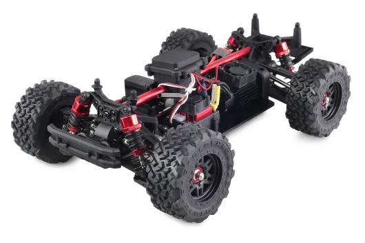 Amewi Hyper Go RC-Car Desert Buggy in schwarz / rot OffRoad/OnRoad 4WD Brushless 1:14 2,4GHz RTR Set
