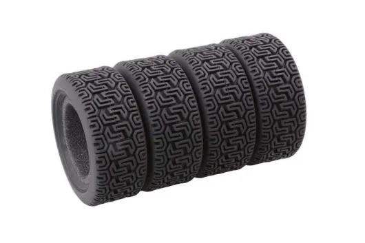 Tuningteile Reifen 70mm 4Stück für Tamiya TT02