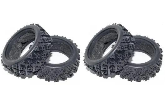 Tuningteile Reifen 70mm 4Stück für Tamiya TT02