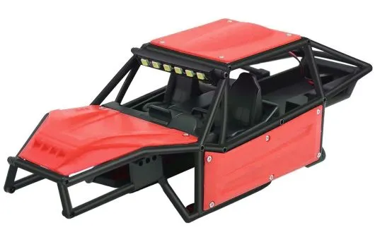 MBW RC CAR Tuningteile für Traxxas TRX4M Karosserie Rock Tarantula Buggy Kit in rot