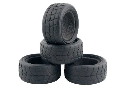 Tuningteile Reifen 62mm Type C 4Stück für Tamiya TT02