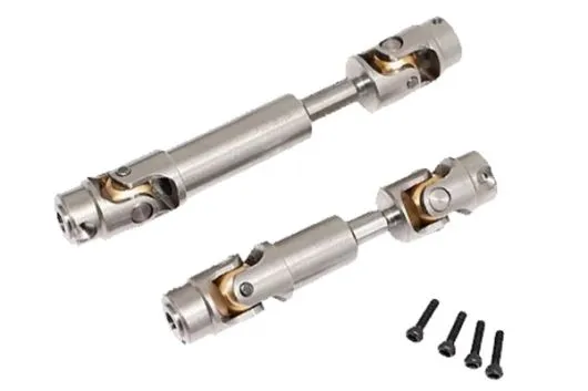 MBW RC CAR Tuningteile für TRX4M Zentral-Antriebswellen aus Metall vorne und hinten