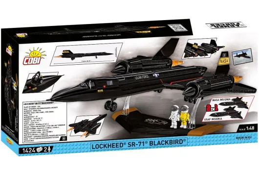 COBI Klemmbausteine Flugzeug Lockheed SR-71 Blackbird EXECUTIVE EDITION - 1424 Teile