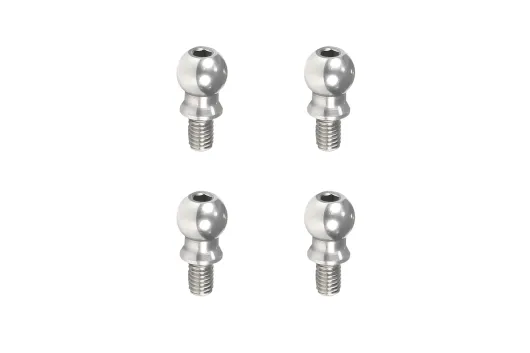 OMPHobby Ersatzteile Kugelkopf M3 Ø6x4,6mm 4Stück für M7 und M7R Heli