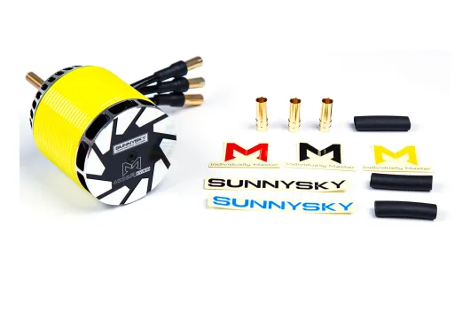 OMPHobby Ersatzteile SUNNYSKY Brushless Motor Racing 4530 - 518KV / 38mm Welle für OMPHobby M7 Heli