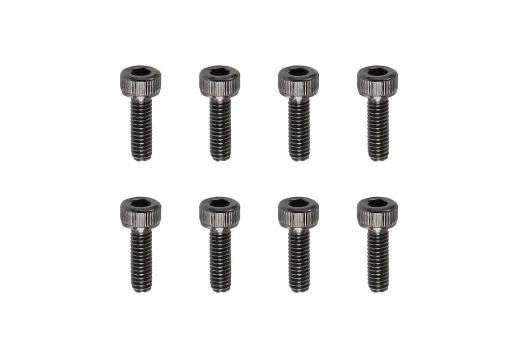 OMPHobby Ersatzteile Linsenkopf Schrauben M2,5x8mm für M5, M6, M7 und M7R