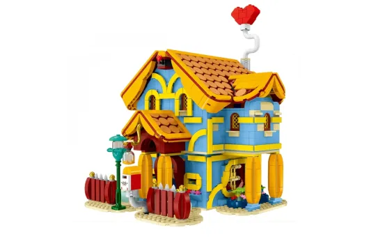 Mork Klemmbausteine Toon City Stadthaus - 2410 Teile