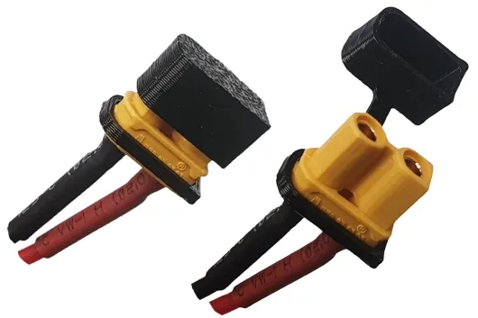 Abdeckschutzkappe mit Schlaufe für XT30 Stecker (Akkuseitig) 5Stück