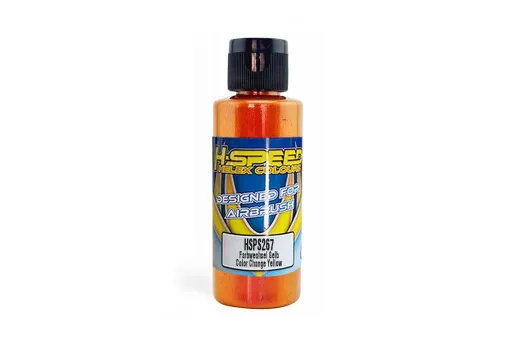HSP H-Speed Lexan Airbrush Farbe 60ml in Farbwechsel Gelb / Yellow