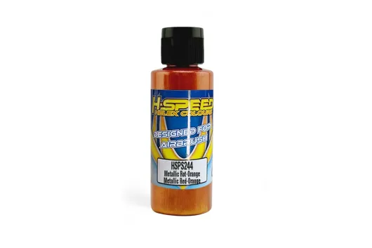 HSP H-Speed Lexan Airbrush Farbe 60ml in Metallic Rot-Orange / Red-Orange